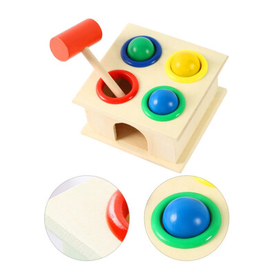 

New Wooden Toys Hammer Wood Toy Early Learning Educational Toys For Children Musical Toys Instrument Gift new