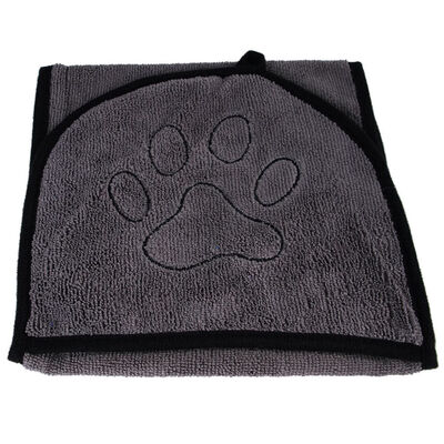 

Pet Dog Cat Microfiber Towel Bath Drying Dry Microfiber Towel Gloved BathTowel