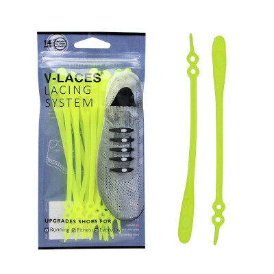 

14PCS Lazy No Tie Elastic Silicone Shoe Laces Athletic Running Sport Shoelaces Children&Adult Shoe Strings For Sneakers