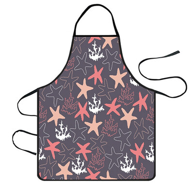 

Toponeto Home Women Waterproof Cute Cartoon Kitchen Restaurant Cooking Bib Apron Aprons