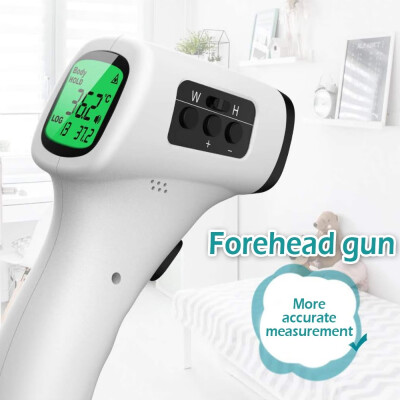 

Portable Digital LCD Non-contact IR Infrared Thermometer Forehead Body Temperature Meter without Battery