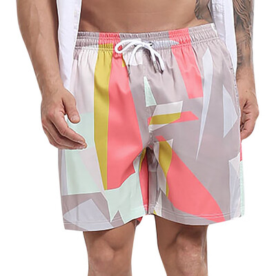 

Gobestart Fashion Mens Printed Beach Fitness Sport Quick Dry Casual Shorts Pants