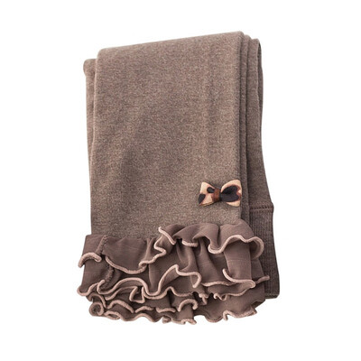 

Autumn Newborn Toddler Baby Girls Pants Cotton Leggings Elastic Waist Bow knot Design Toddler Bottoms