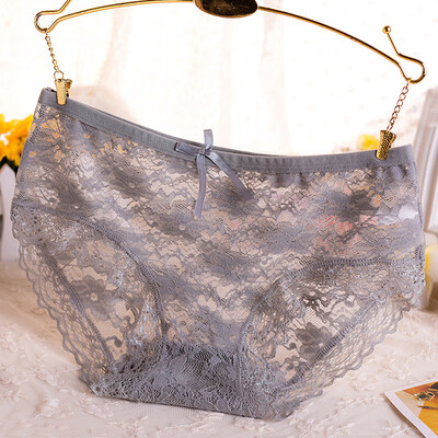 

Womens Underwear Sexy Transparent Lace Panties Briefs Knickers Thong Lingerie