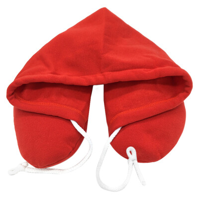 

Portable Neck Pillow with Hoodie Hood U Shape Neck Pillow with Hat for Traveling Camping