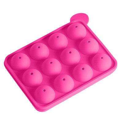 

Gobestart Non Stick Cupcake Mold Muffin Pan BPA Odor Free Silicone 12 Balls Tray Lollipop