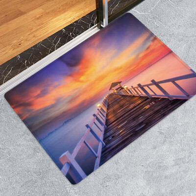 

Nordic Carpets Soft Flannel 3D Printed Area Rugs Parlor Cartoon Cat Turtle Sunset Mat Rugs Anti-slip Rug For Living Room Decor
