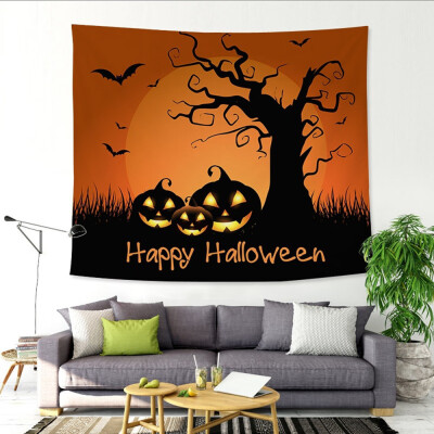 

Toponeto Halloween Tapestry Art Wall Hanging Blanket Room Decor