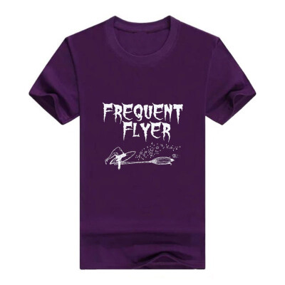 

Frequent Flyer Halloween Witch T Shirts For Women Halloween t-Shirt