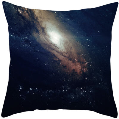 

Mysterious Universe Black Hole Cushion Cover Cotton Linen Star Black Hole Galaxy Home Deocrative Pillows Cover for Sofa Cojines