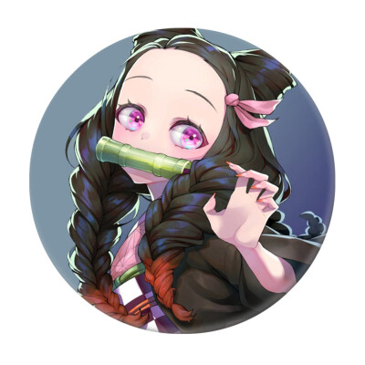 

zhongjiany Anime Demon Slayer Kimetsu no Yaiba Kamado Tanjirou Pin Button Brooch Badge