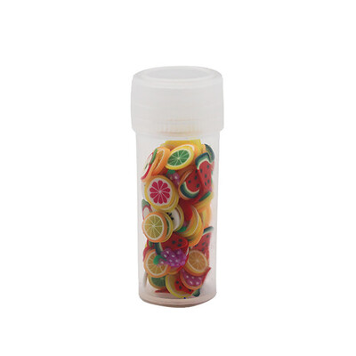 

Tailored DIY Colorful Slice Patten Decoration for Homemade Slime Making Craft