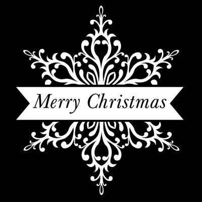 

Merry Christmas Snowflake Xmas Decals Door Window Wall Sticker Home Shop Decor