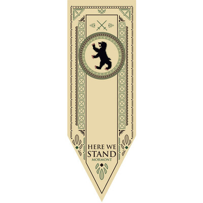 

Game of Thrones House Sigil Tournament Banner 18" by 60"45150cm