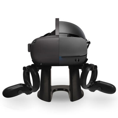 

3D VR Headset Holder Virtual Reality Glasses Controller Bracket For Oculus QuestRIft
