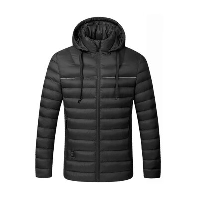 

Men Women Outdoor Heating Jacket Vest USB Electric Hooded Coat Polyester Winter