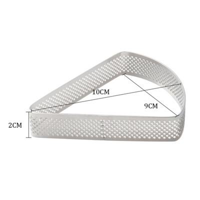 

Stainless Steel Mousse Cake Ring Perforated Breathable Cake Mold Mousse Ring Cake Baking Tools