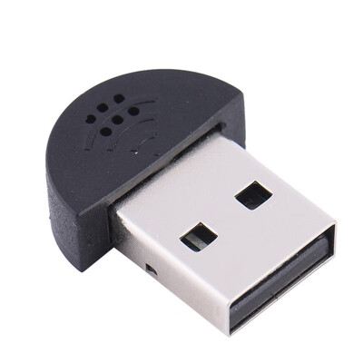 

Super Mini USB 20 Microphone Portable Studio Speech MIC Audio Adapter Driver Free for LaptopNotebookPCMSNSkype