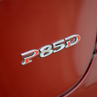 

Car Emblem Words P100D PD 60 75 85 90 100 Badge Decals For Tesla Model  Model X
