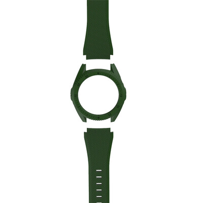 

〖Follure〗Silicone Watch Band Wrist Strap Hard PC Cover For Huawei GT Smart Watch