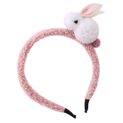 

Baby Cute Girls Plush Rabbit Design Headband Headwear Apparel Photography Prop Party Gift
