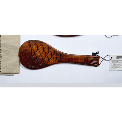 

Non-stick Rice Spoon Solid Wood Rice Paddle Spoon Handcraft Kitchen Rice Serving Spoon