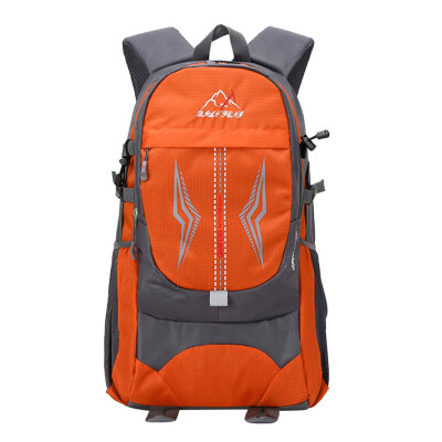 

Tailored Large Capacity Solid Color Waterproof Nylon Sport Backpack School Bag