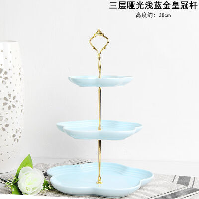 

Cake Stand Plate Bracket Stand New 2 Tier Cake Plate Stand Cupcake Fittings Silver Golden Wedding Party