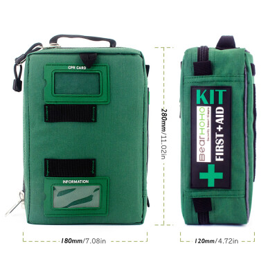 

Outdoor First AID Bag Multifunctional Emergency Survival Medical Storage Bag with Portable Handle