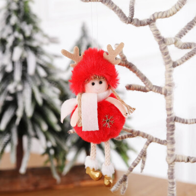 

Siaonvr Christmas Plush Angel Charm Child Cute Doll Gift Christmas Tree Pendant