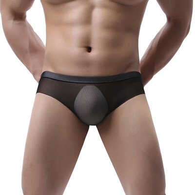 

Tailored Mens Mesh Low Waist Underwear Soft Breathable Knickers Short Sexy Briefs