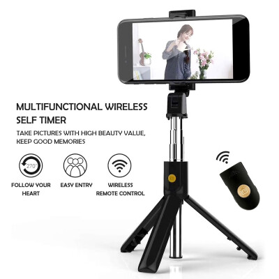 

Bluetooth40 Selfie Stick Monopod Hand-Held Telescopic Wired Mobile Phone Holder