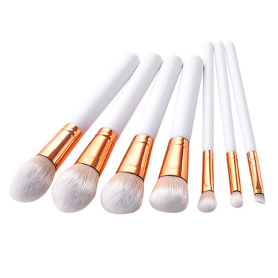 

Makeup Brushes Foundation Plastic Handle Colorful Makeup Brush Maquiagem Tools 71015 Piecesset