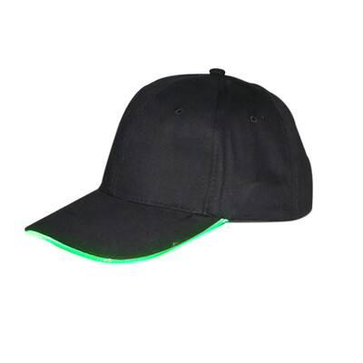 

LED Light Baseball Hat Bright Luminous Glowing Hat Adjustable for Hunting Jogging Angling Outdoor Night Sports