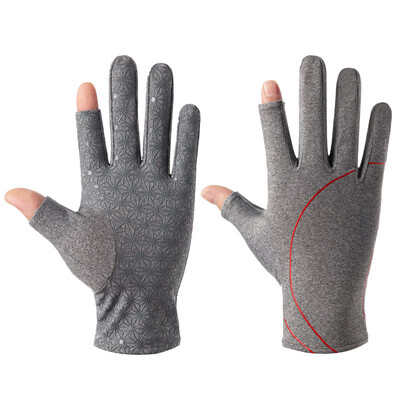 

Breathable Full Finger Touch Screen Winter Gloves 2 Half Finger Riding Fishing