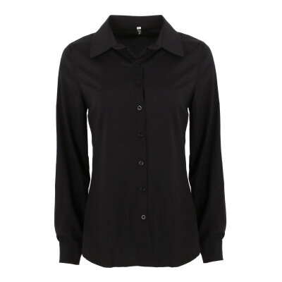 

Womens Ladies Slim Fit Long Sleeve Cotton Casual Blouse Shirt Top Fashion Blouse