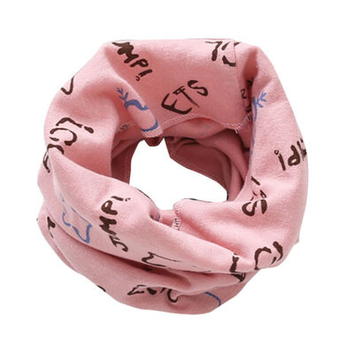 

Fashion Infant Thick Cotton Collar Scarves Baby Boys Girls Winter Warmer Cartoon Animal Pattern Scarf Toddler Neckerchiefs 0-12Y