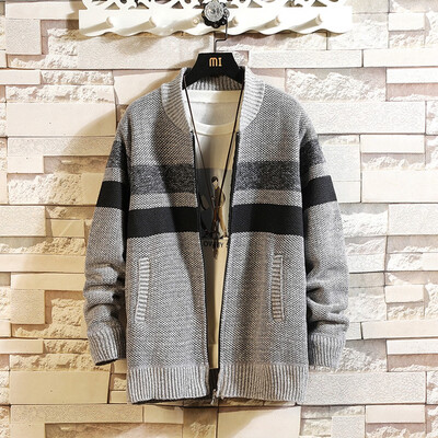 

Toponeto Mens Autumn Winter Casual Patchwork Turn-down Collar Jacket Coat