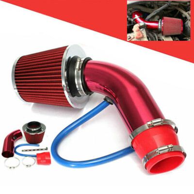 

Universal 76mm Car Cold Air Intake Filter Induction Kit Pipe Hose System