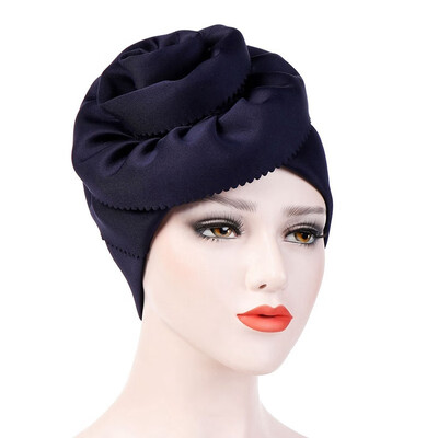 

Muslim Women Flower cancer Chemo Hat Hijab Hair Loss Head Scarf Turban Cap New