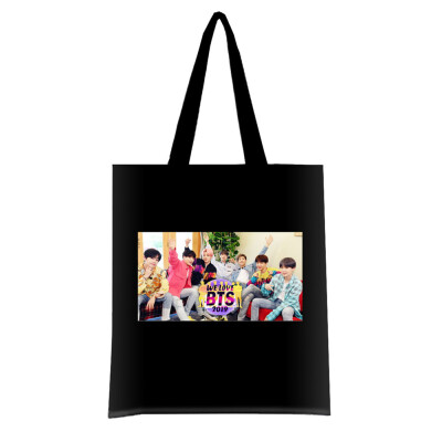 

CAR-TOBBY BTS Kpop Love Yourself Canvas Shoulder School Womens Fashion Handbag Bag Gift