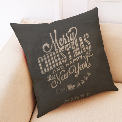 

Tailored Christmas Home Decor Cushion Cover Graffi Style Throw Pillowcase Pillow Covers