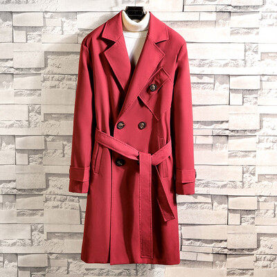 

Toponeto Mens Autumn Winter Casual Coat Long Sleeved Large Size Lengthened Jacket
