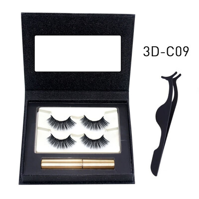 

Magnetic Eyelash Set With False Eyelashes Tweezers Eye Makeup Tools False Eyelashes Kits