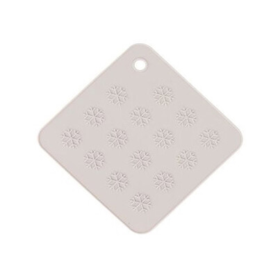 

Gobestart Fashion Kitchen Table Pad Tools Silicone Pot Holder Trivet Mat Heat Resistant