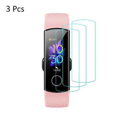

3 Pcs Smart Watch Soft Film Smart Wristband Protector Ultra-Thin High Transparency Cover for HONOR Band 5 Screen Protector