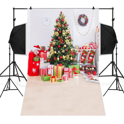 

Toponeto Christmas Backdrops Snowman Vinyl 3x5FT Lantern Background Photography Studio