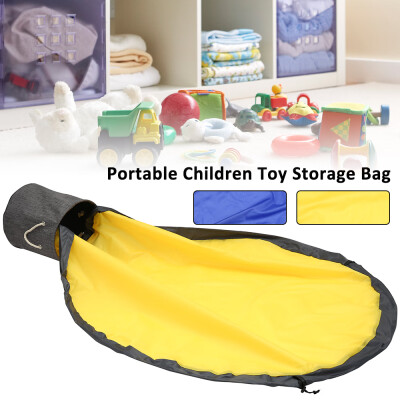 

Playing Blanket Integrated Storage Bucket Home Child Toy Bag Basket Multifunctional Bag Waterproof Canvas Kid Toys Organizer