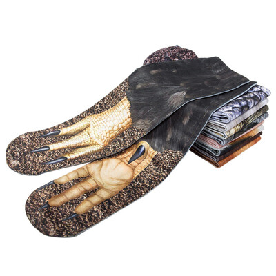 

New Unisex Cycling socks basketball socks yoga sports 3d printed animal foot hoof socks running outdoor sports