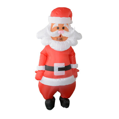 

Santa Claus Snowman Inflated Clothing Christmas Outdoor Decorations Performance Party Costume Indoor-Outdoor festive day dress